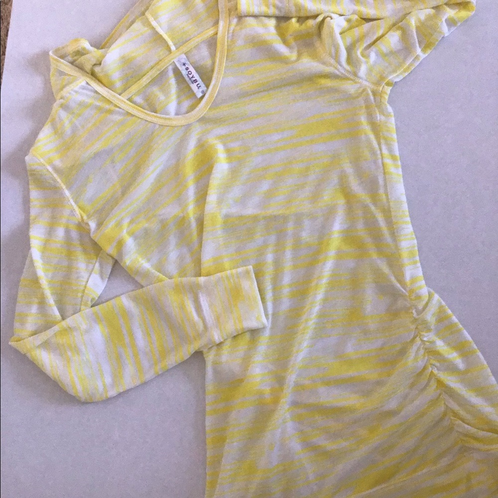 Soybu long sleeve sheer top
